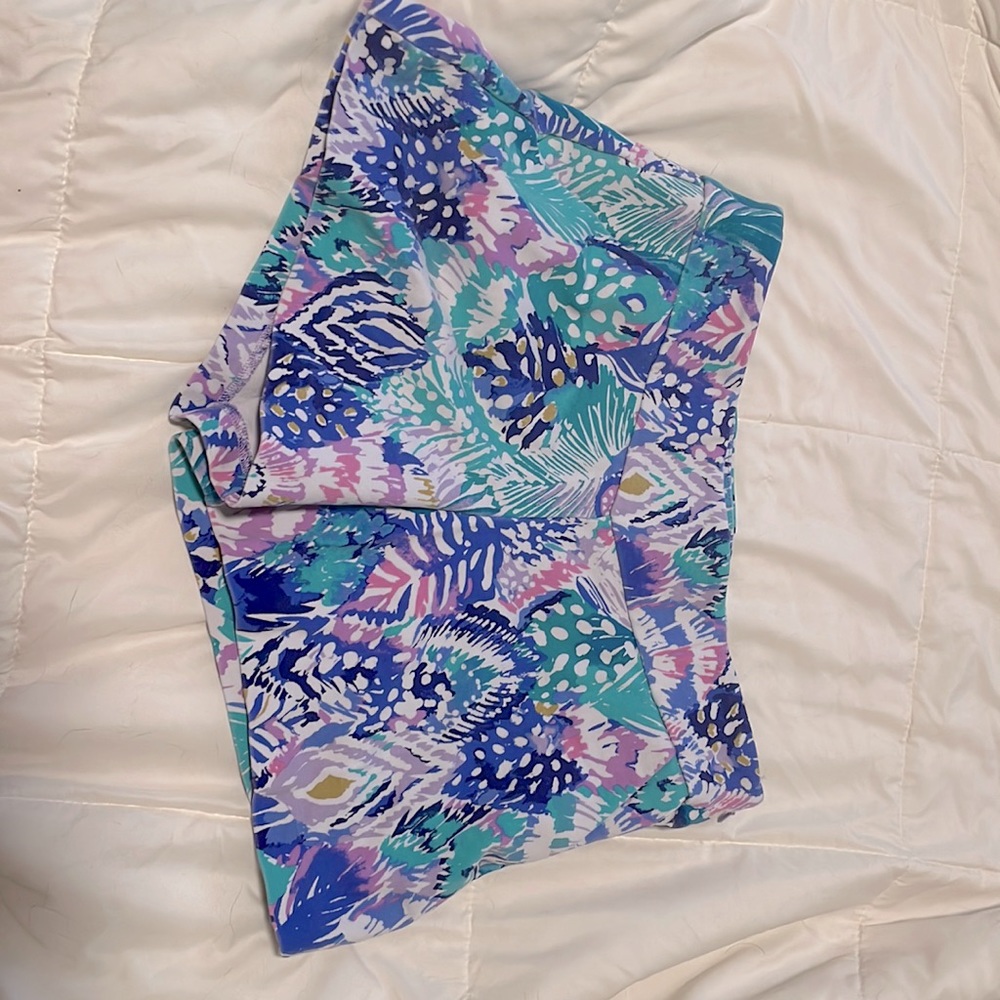 Lilly Pulitzer stretch, 4” inseam shorts